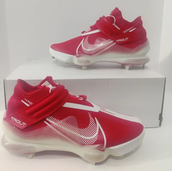 Nike | Shoes | Nike Mens Force Zoom Mike Trout 7 Red  display picture 1